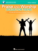Praise and Worship Solos for Teens piano sheet music cover